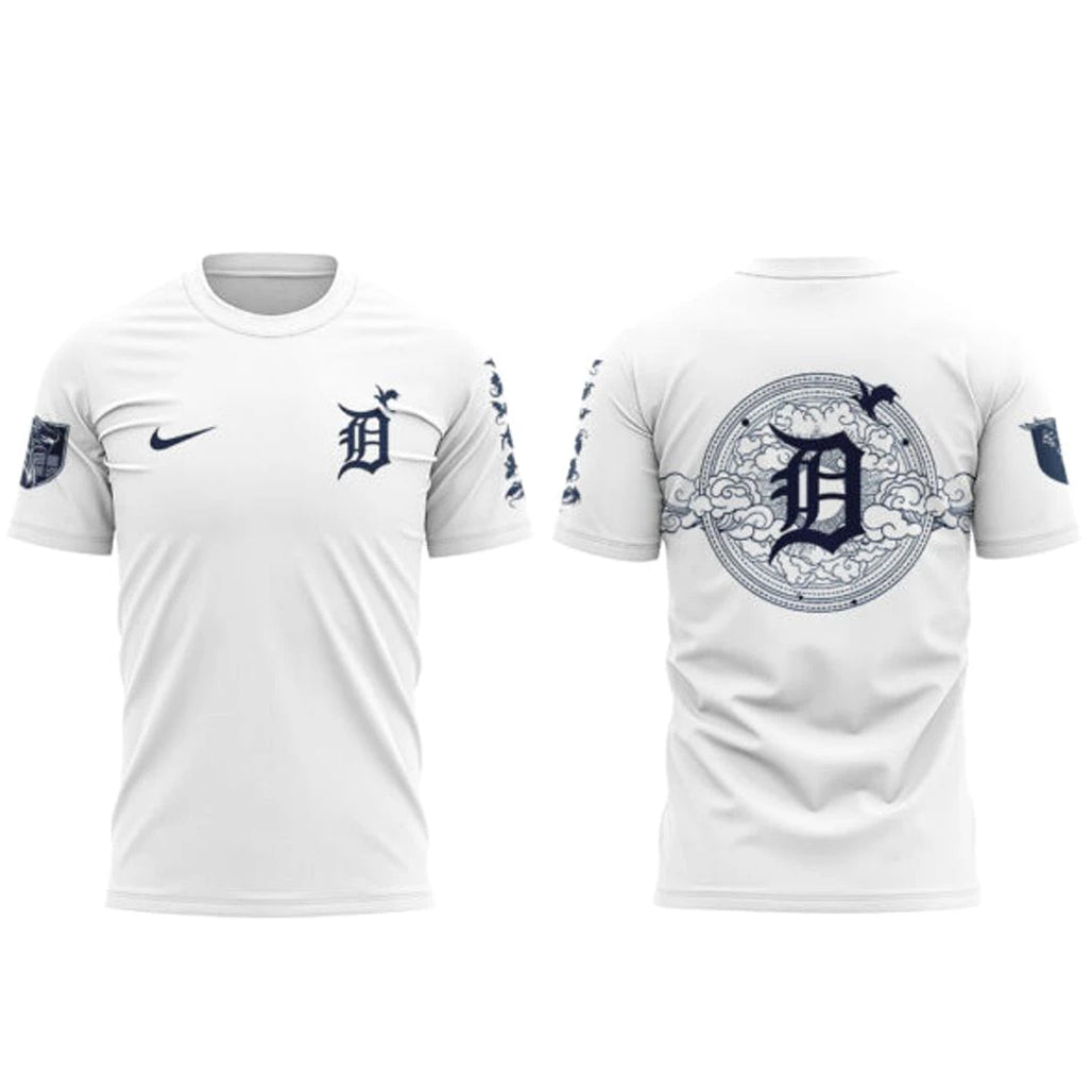 Detroit Tigers Fourth Wing Night 2026 White Shirt