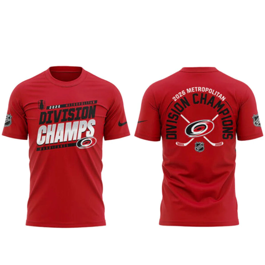 Carolina Hurricanes Metropolitan Division Champions 2026 Shirt
