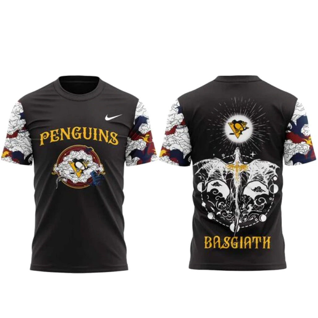 Pittsburgh Penguins Fourth Wings Night 2026 Basgiath Shirt
