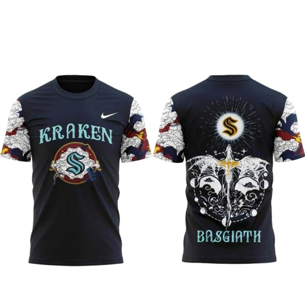 Seattle Kraken Fourth Wings Night 2026 Basgiath Shirt