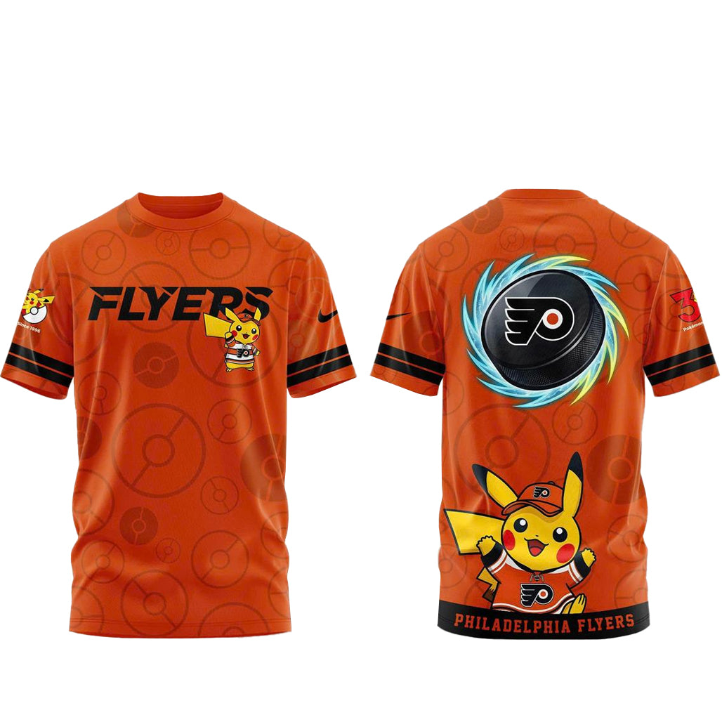 Philadelphia Flyers 30th Anniversary Pokemon 2026 Shirt