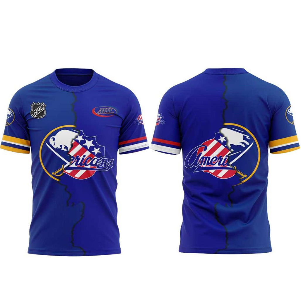 Buffalo Sabres x Rochester Americans Mashup Logo 2026 Shirt