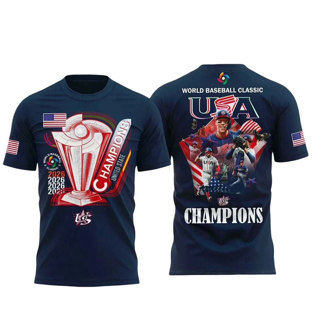 Team USA 2026 World Baseball Classic Champions Shirt