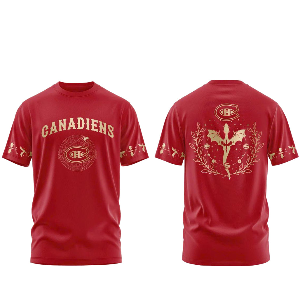 Montreal Canadiens x Fourth Wing Night 2026 Legend Shirt