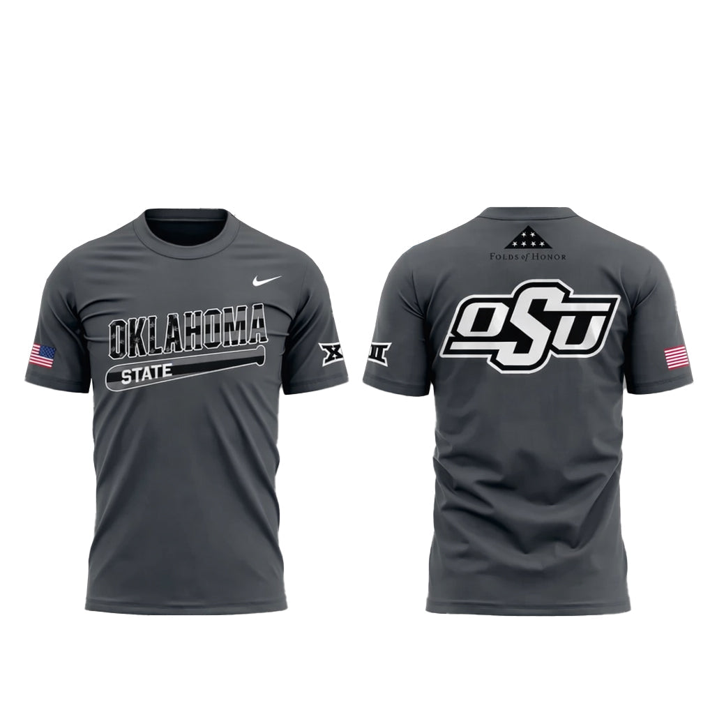 Oklahoma State Cowboys Folds Of Honor 2026 Night Shirt