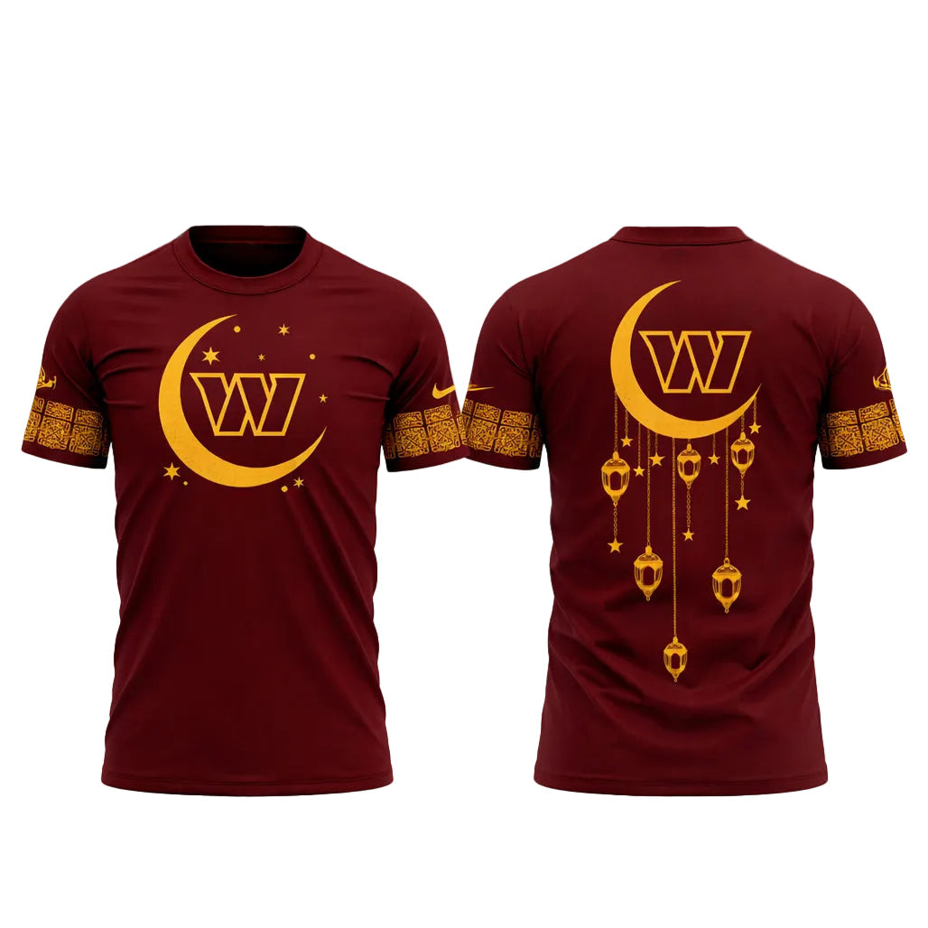 Washington Commanders 2026 Eid Mubarak To All Those Who Celebrate Shirt