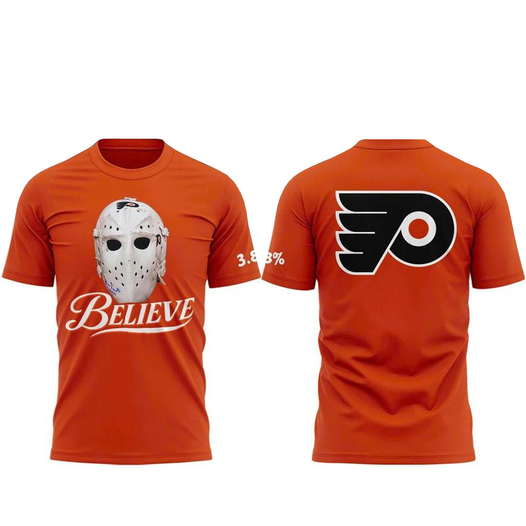 Philadelphia Flyers Believe Mask 2026 Shirt