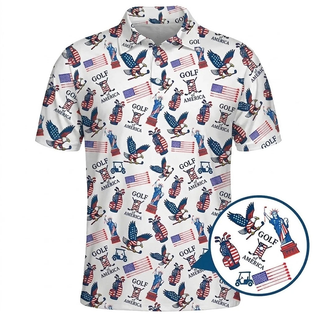 America 250th Anniversary Golf Of America Polo Shirt