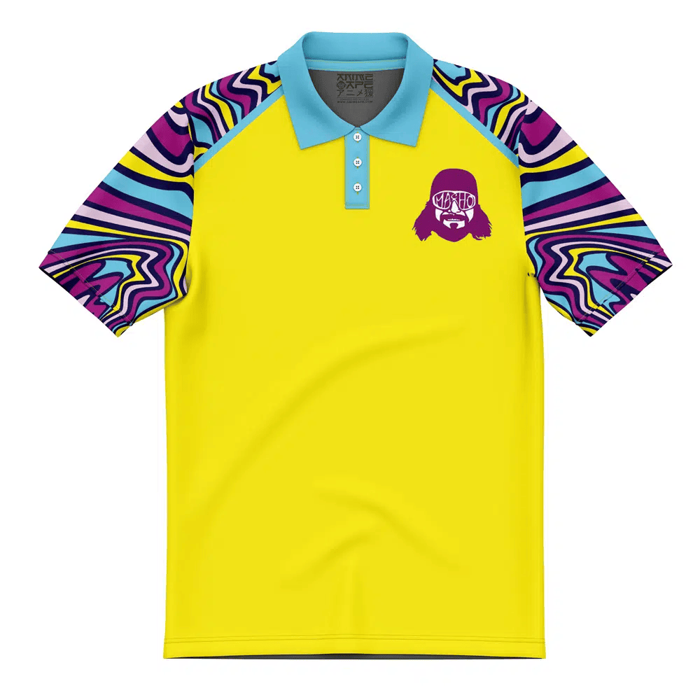 The Cream of the Crop Trippy Randy Savage Polo Shirt