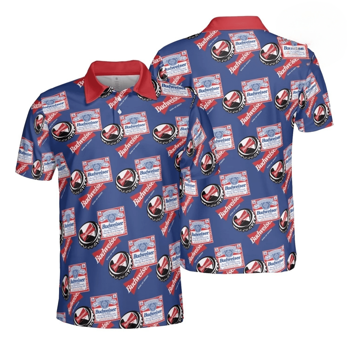 Budweiser Vintage Beer Polo Shirt