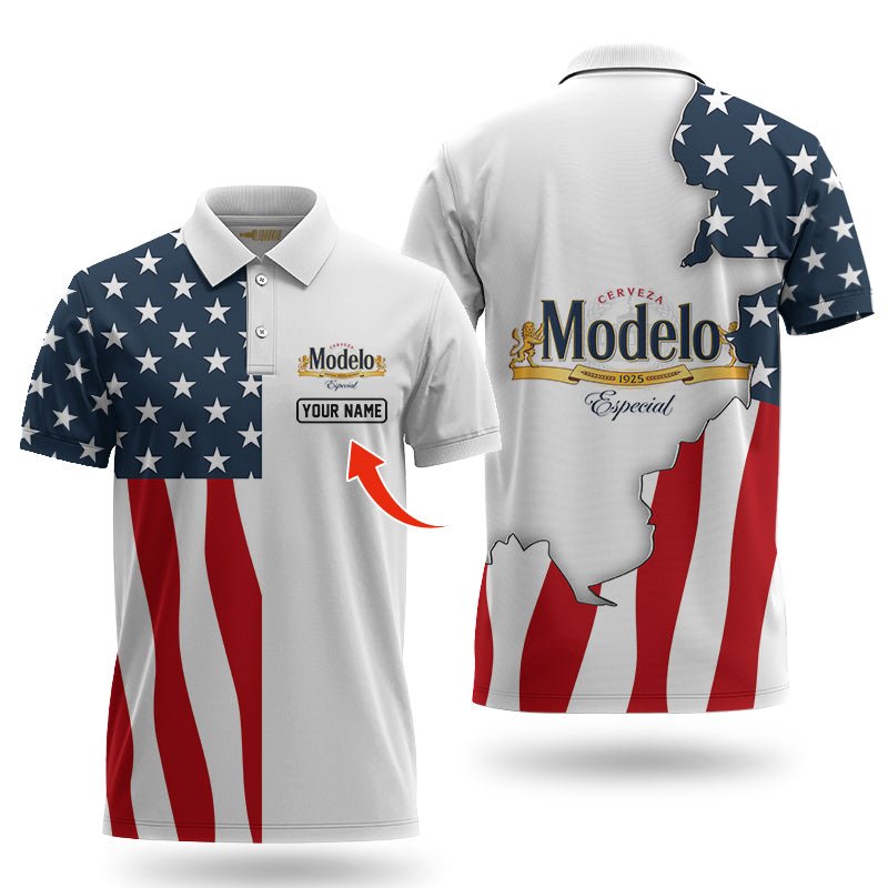 Modelo Fourth Of July Polo Shirt