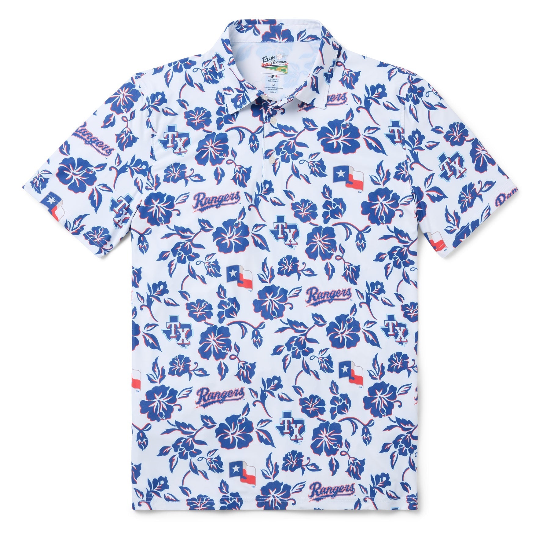 TEXAS RANGERS GAME DAY PERFORMANCE POLO