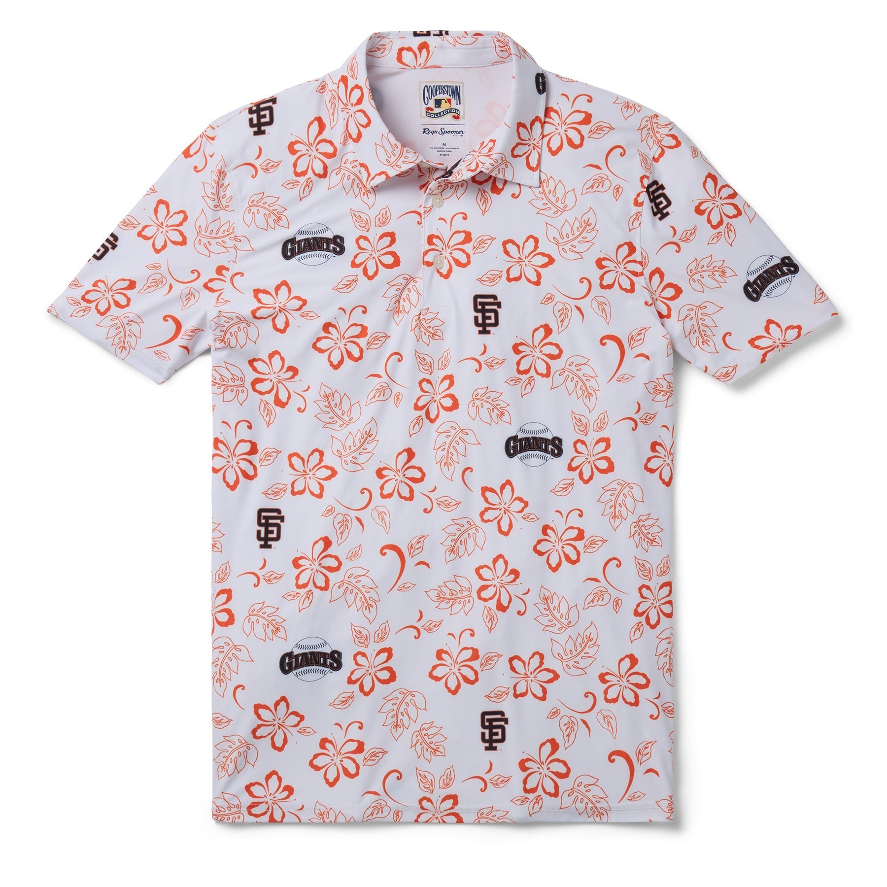 SAN FRANCISCO GIANTS COOPERSTOWN PERFORMANCE POLO
