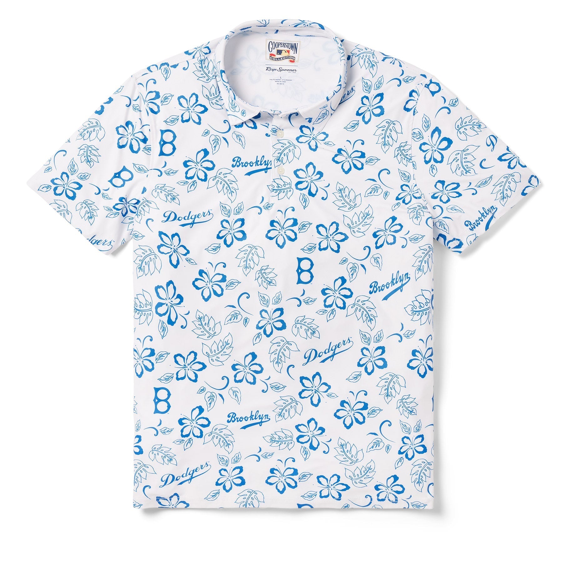 BROOKLYN DODGERS COOPERSTOWN PERFORMANCE POLO