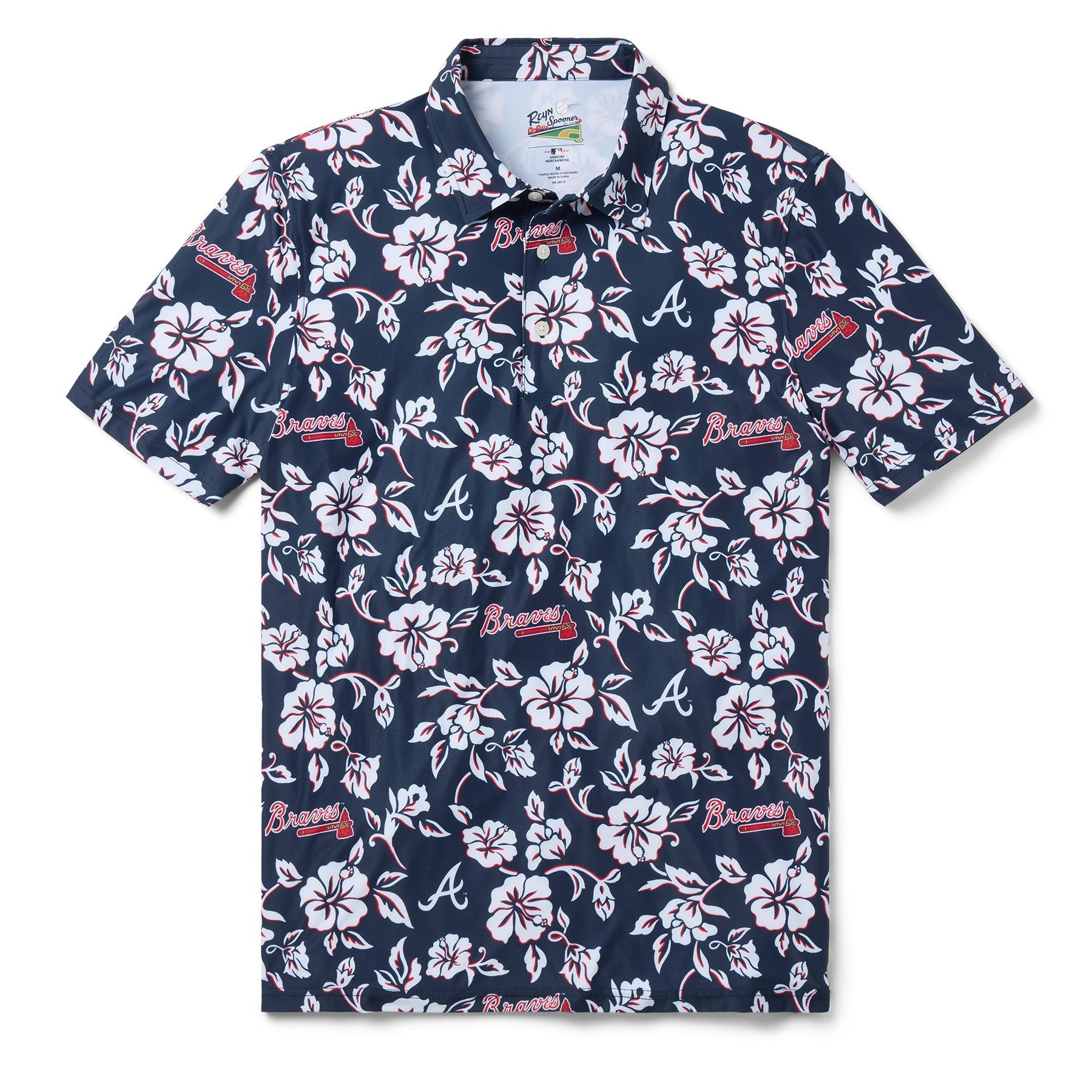 ATLANTA BRAVES GAME DAY PERFORMANCE POLO
