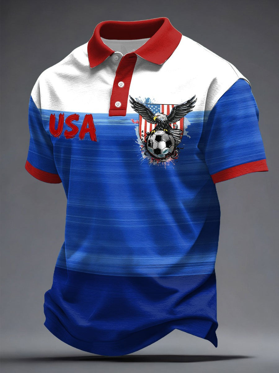 USA Polo Shirt Welcome To FIFA World Cup 2026 Apparel Gift For Soccer Fans