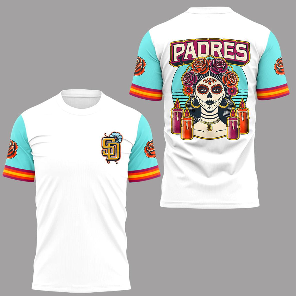 San Diego Padres City Connect Día de los Muertos 2026 Shirt
