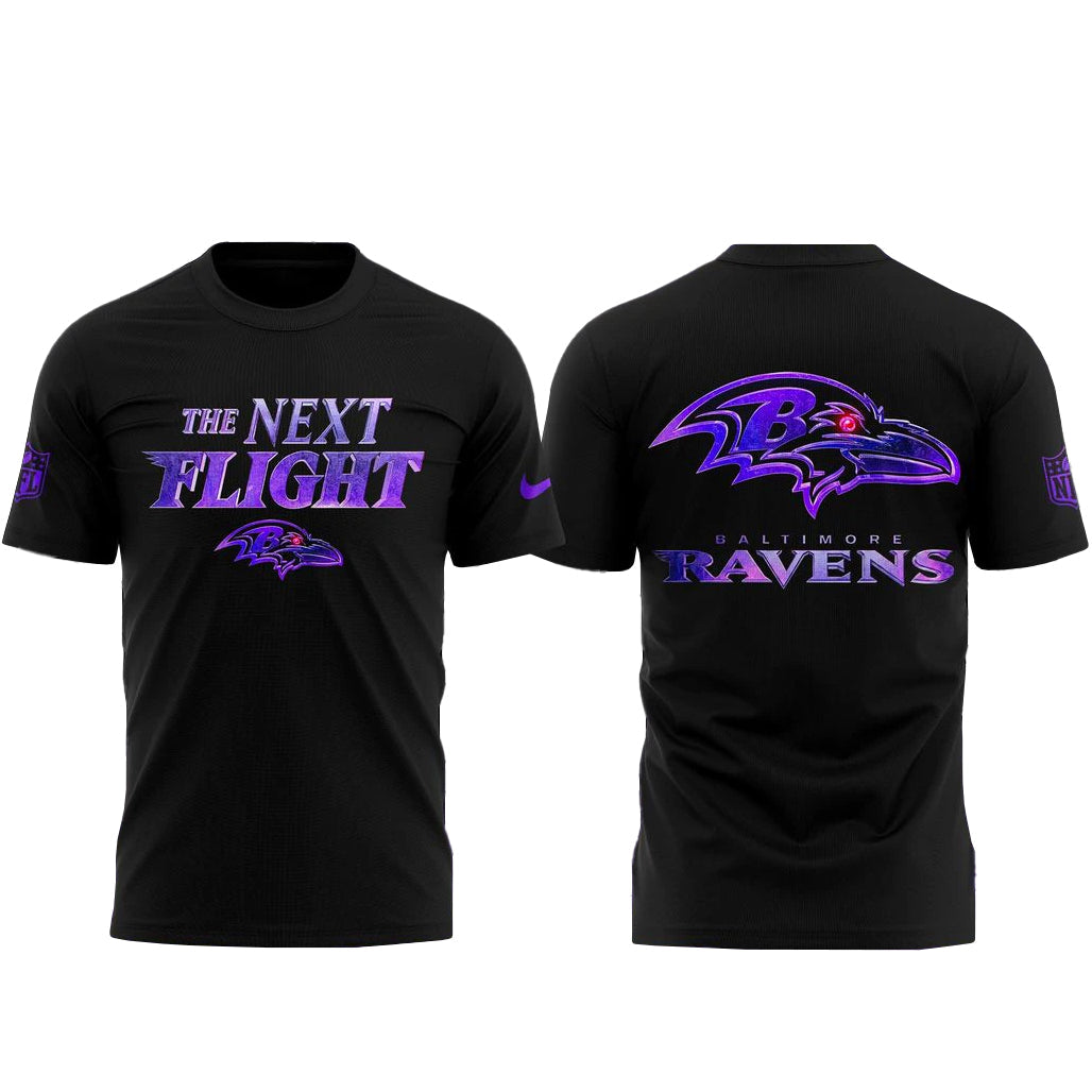 Baltimore Ravens 2026 The Next Flight Shirt