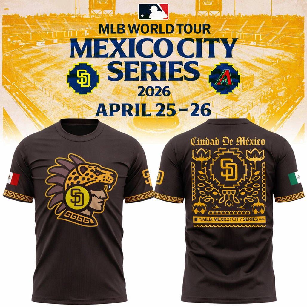 San Diego Padres Mexico City Series 2026 Shirt
