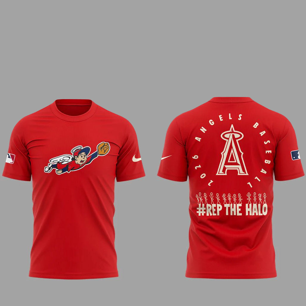Los Angeles Angels x Rep The Halo 2026 Shirt