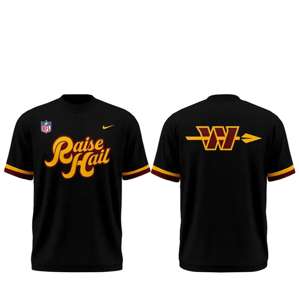 Washington Commanders Black Hail Raiser Alternate Game 2026 Shirt