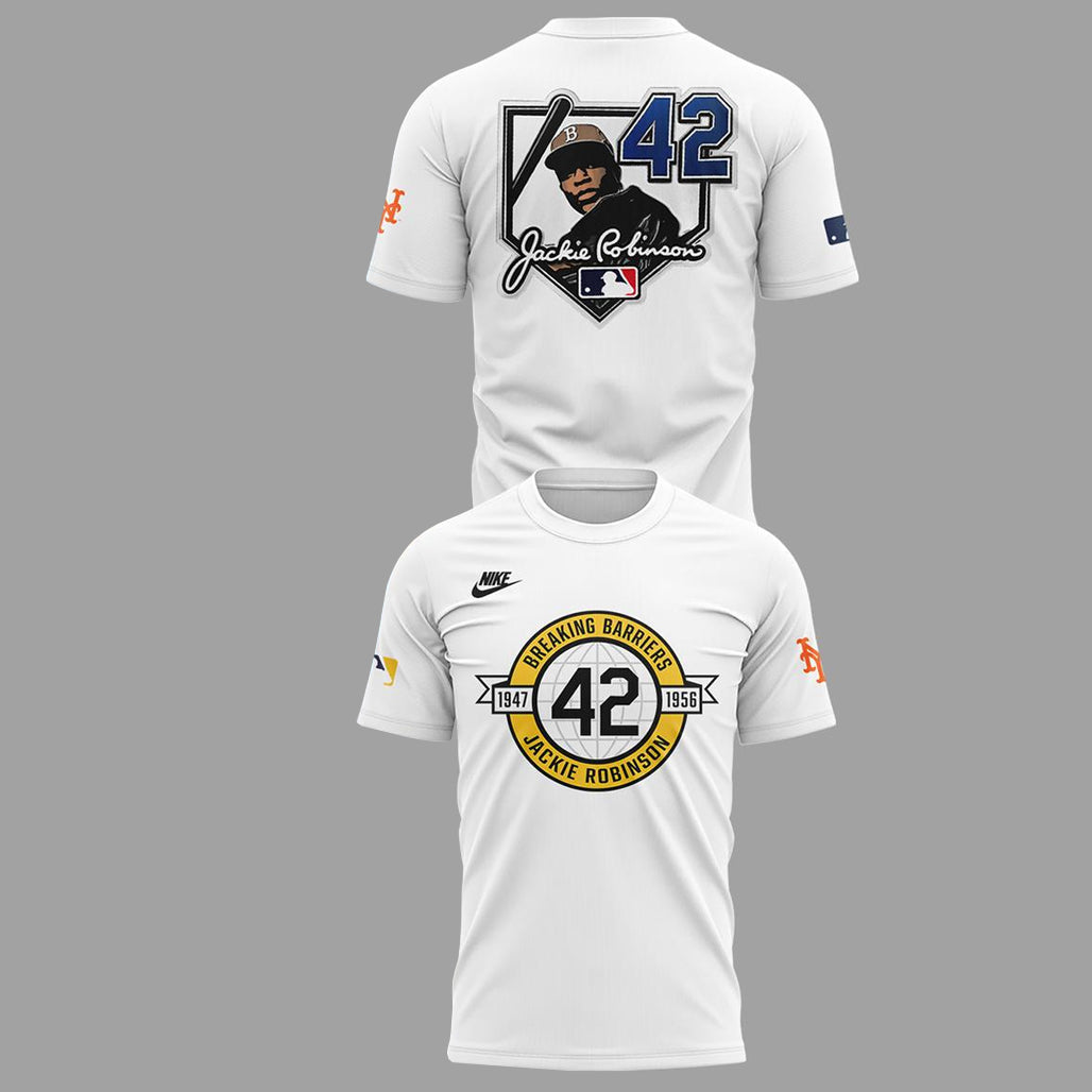 Los Angeles Dodgers x Jackie Robinson Legend Night 2026 White Shirt