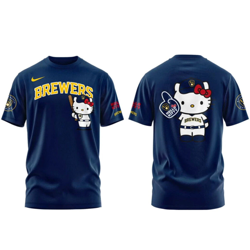 Milwaukee Brewers Hello Kitty Night 2026 Shirt