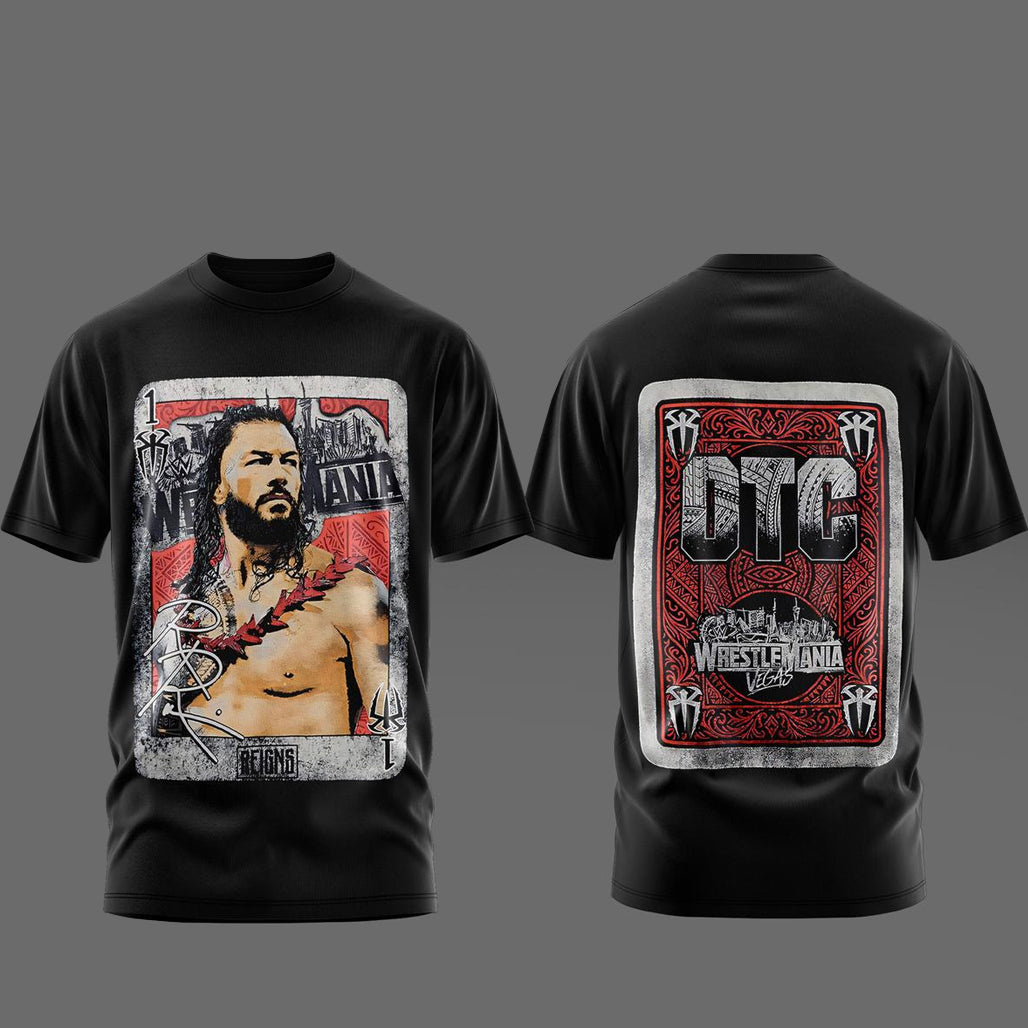 WrestleMania 42 Vegas Roman Reigns 2026 Shirt