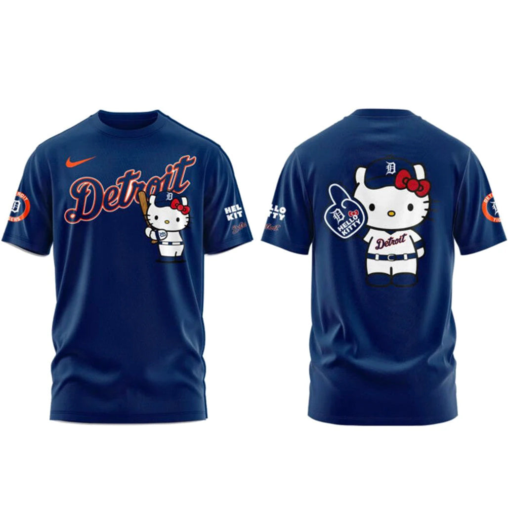 Detroit Tigers Hello Kitty Night 2026 Shirt