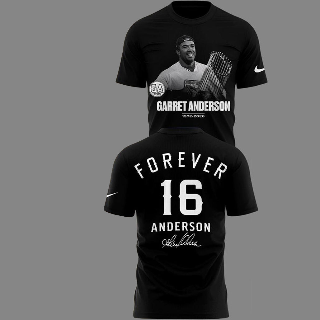 Los Angeles Angels 2026 In Memory of Garret Anderson Shirt
