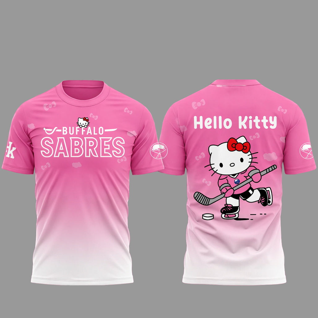 Buffalo Sabres x Hello Kitty Pink Night 2026 Shirt