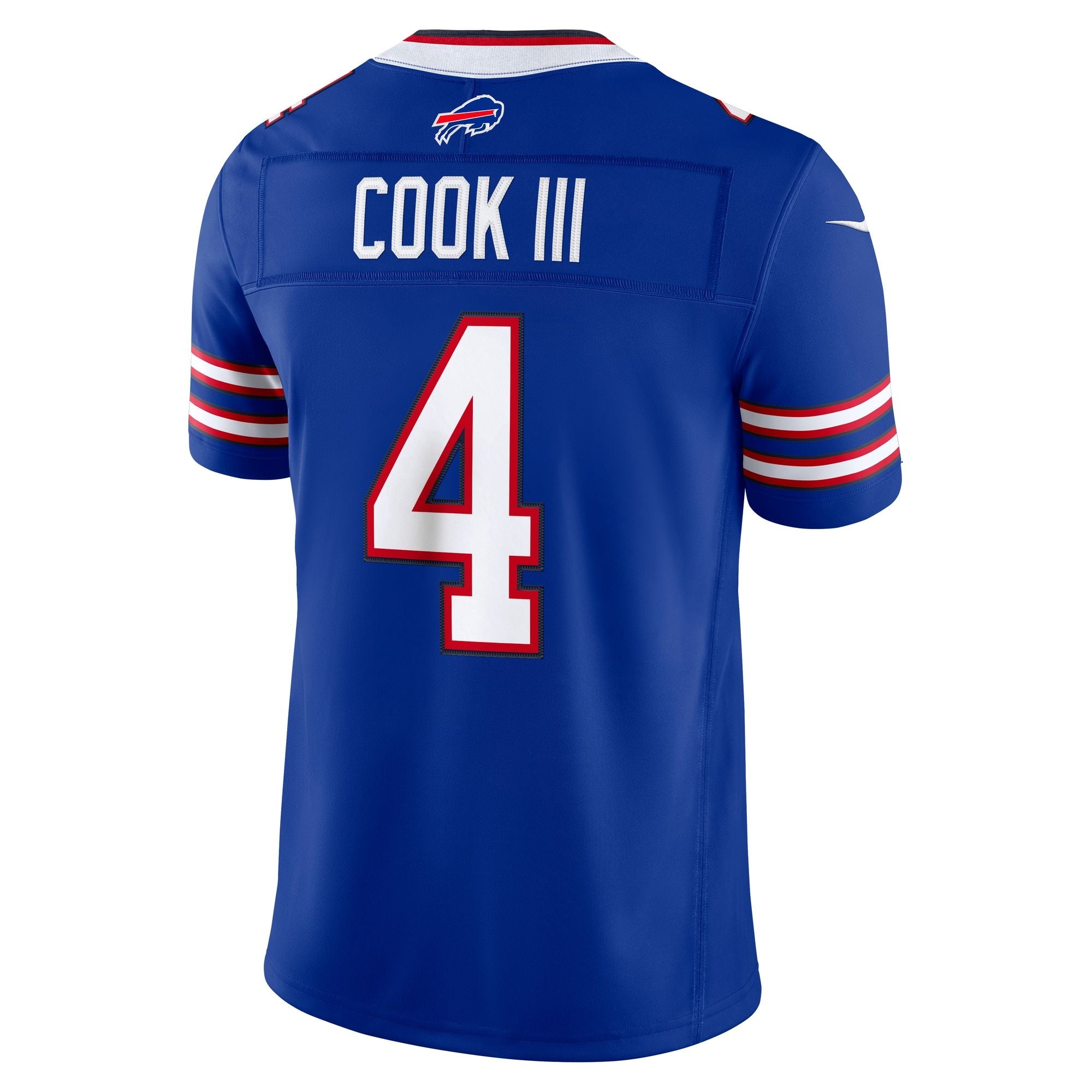Men's Buffalo Bills James Cook Iii Nike Royal Team Vapor Fuse Stitched Limited Jersey