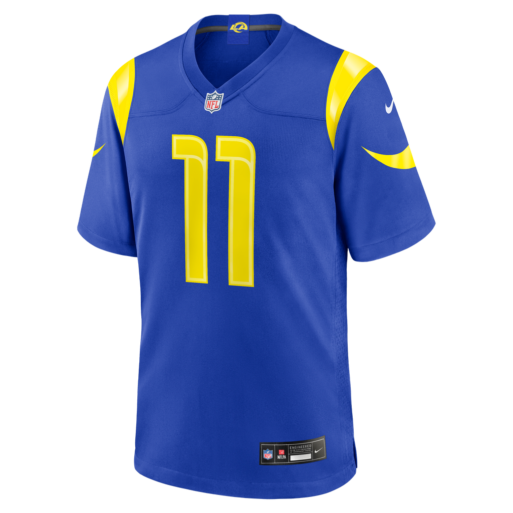 Men's Los Angeles Rams Keir Thomas Nike Royal Team Game Jersey