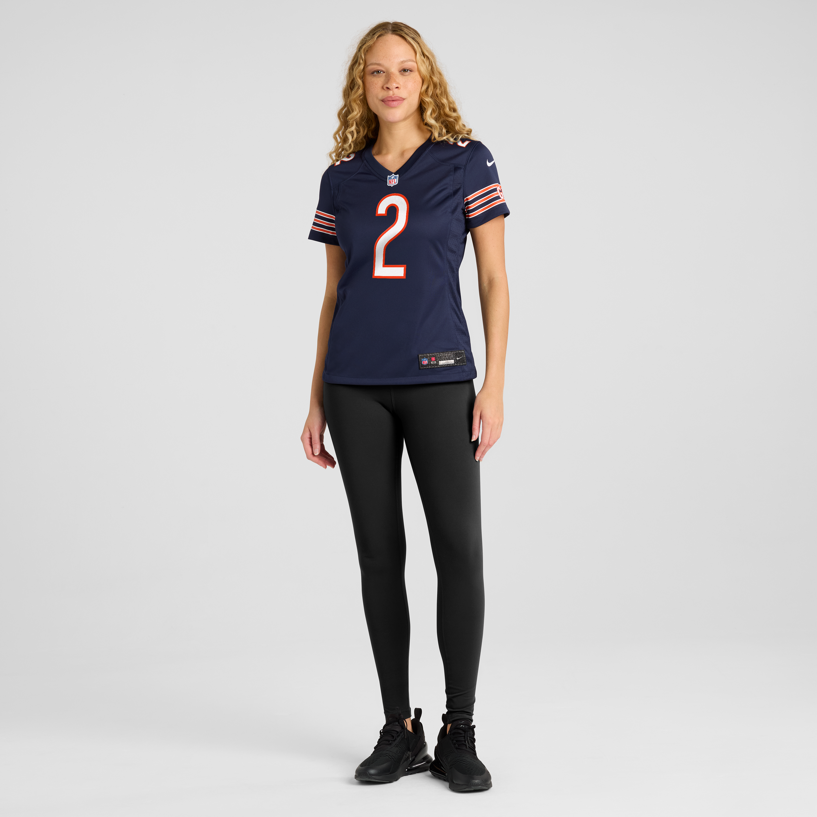 Women's Chicago Bears Coby Bryant Nike Navy Team Game Jersey