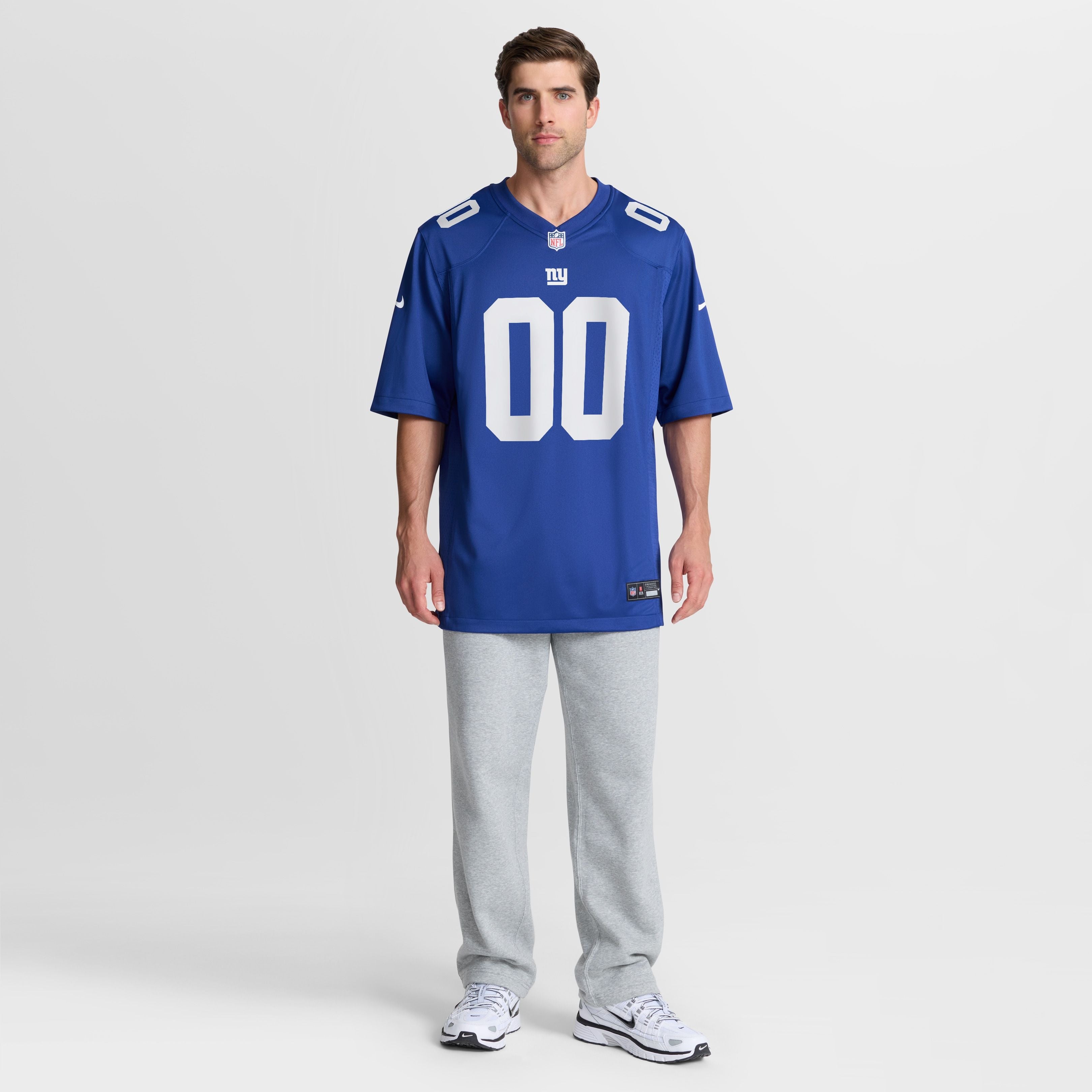Men's New York Giants Odell Beckham Jr Nike Royal Team Game Jersey