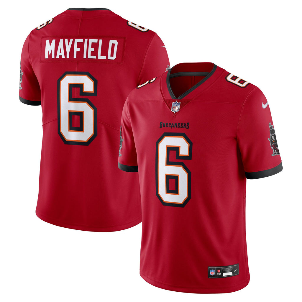 Men's Tampa Bay Buccaneers Baker Mayfield Nike Red Vapor Untouchable Stitched Limited Jersey