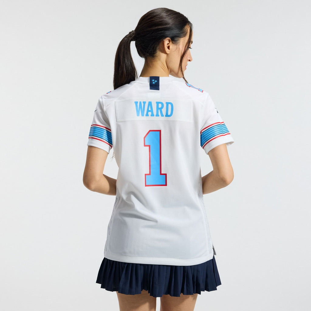 Women's Tennessee Titans Cameron Ward Nike White Game Jersey