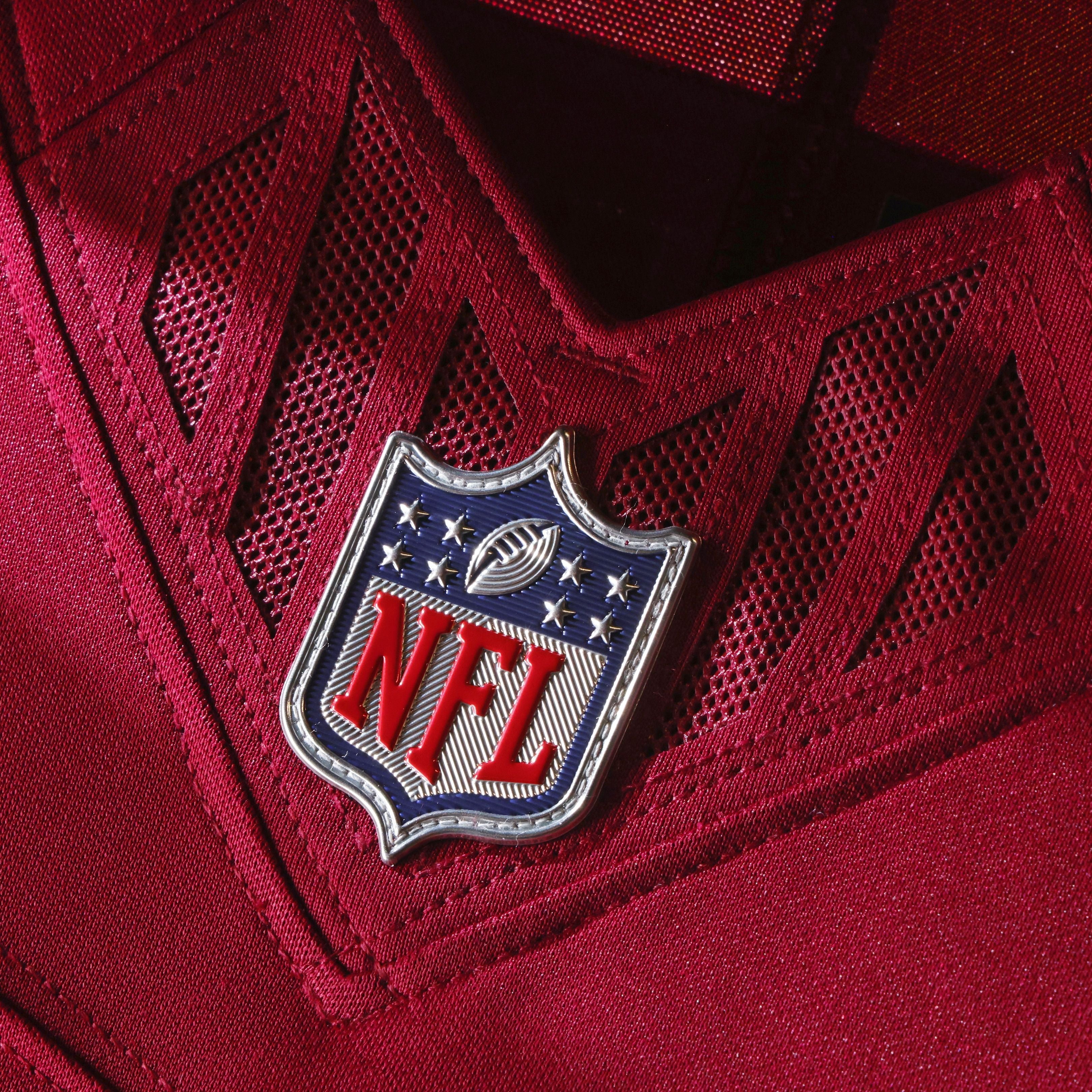 Men's Washington Commanders Mike Sainristil Nike Burgundy Team Vapor Fuse Stitched Limited Jersey