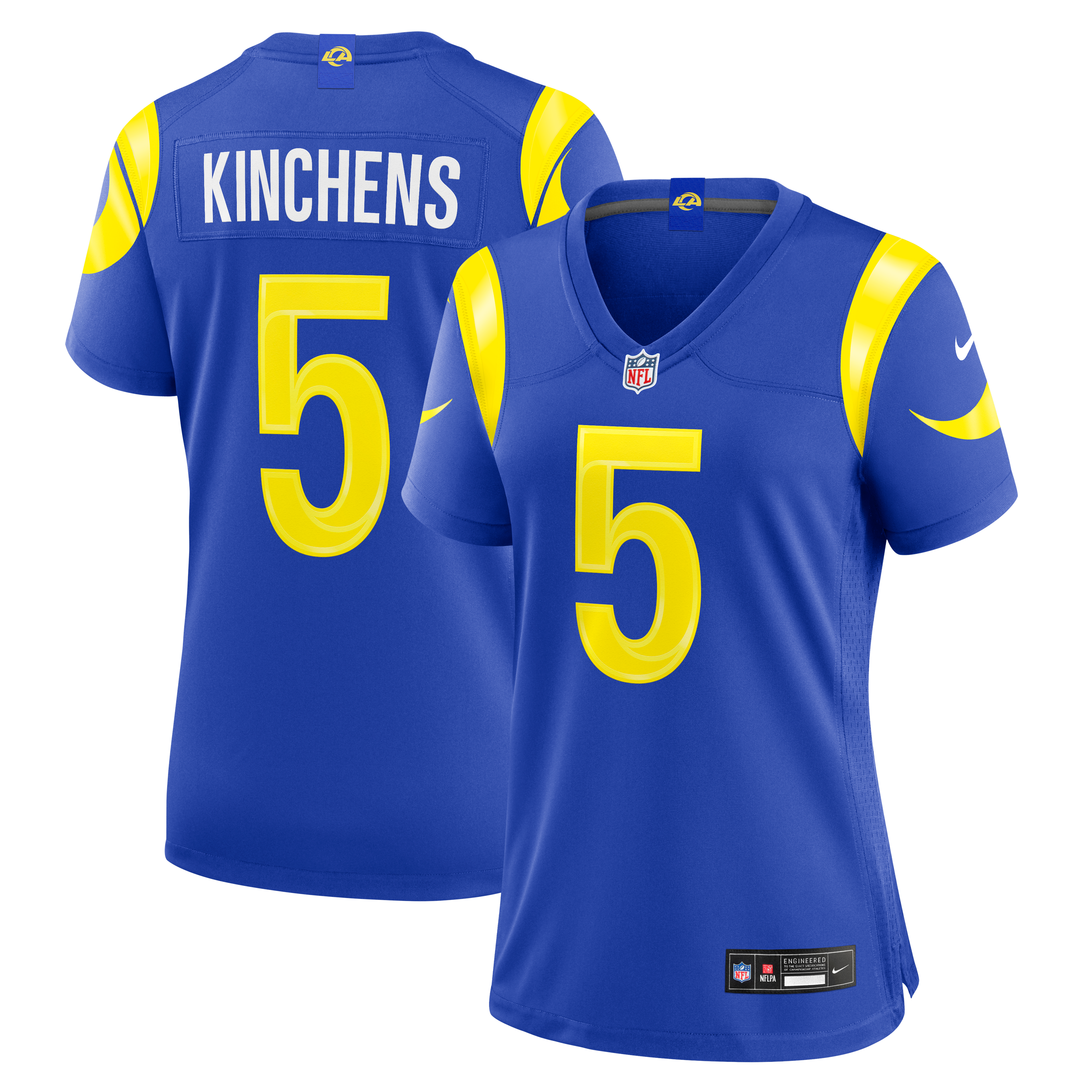 Women's Los Angeles Rams Kamren Kinchens Nike Royal Team Game Jersey