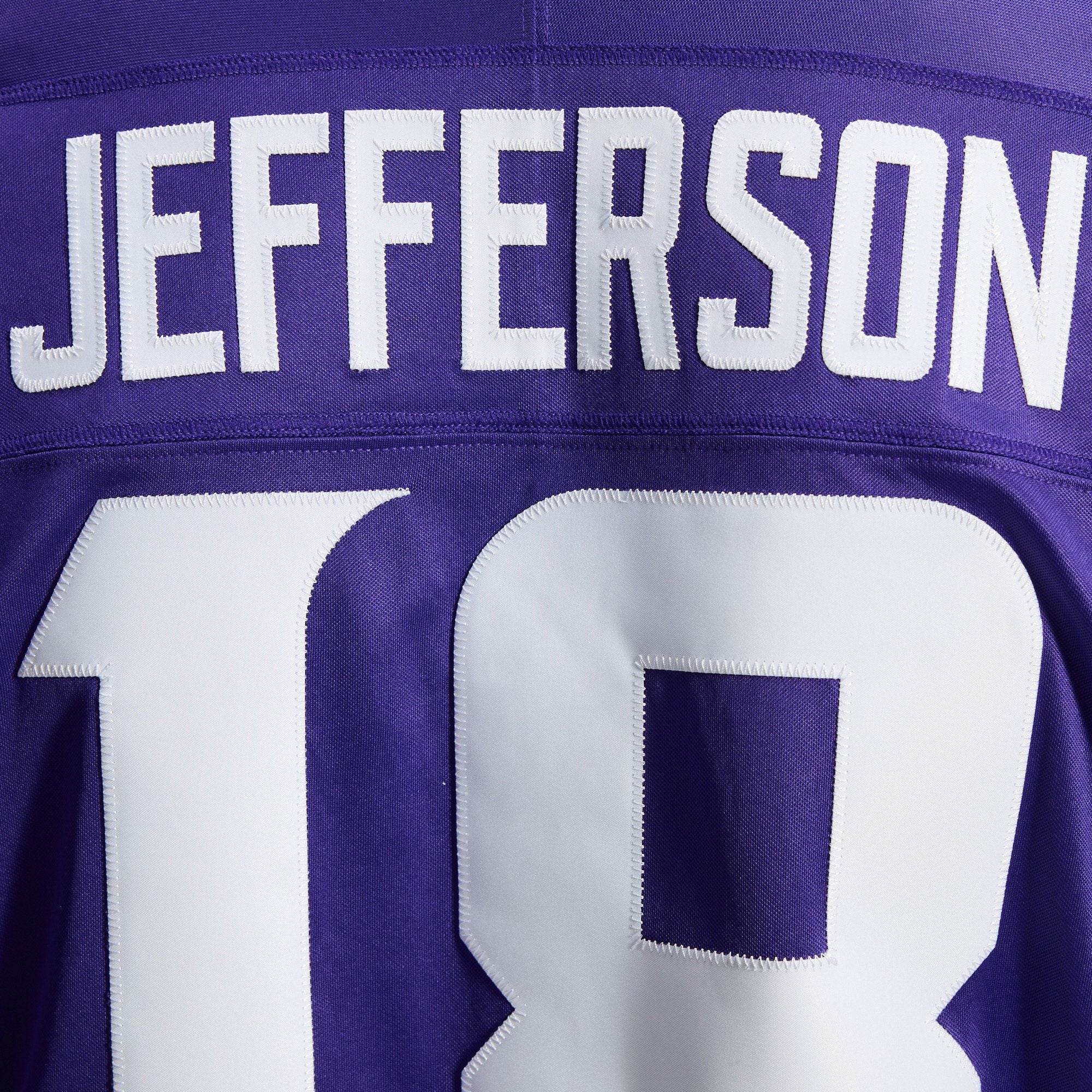 Men's Minnesota Vikings Justin Jefferson Nike Purple Team Vapor Fuse Stitched Limited Jersey