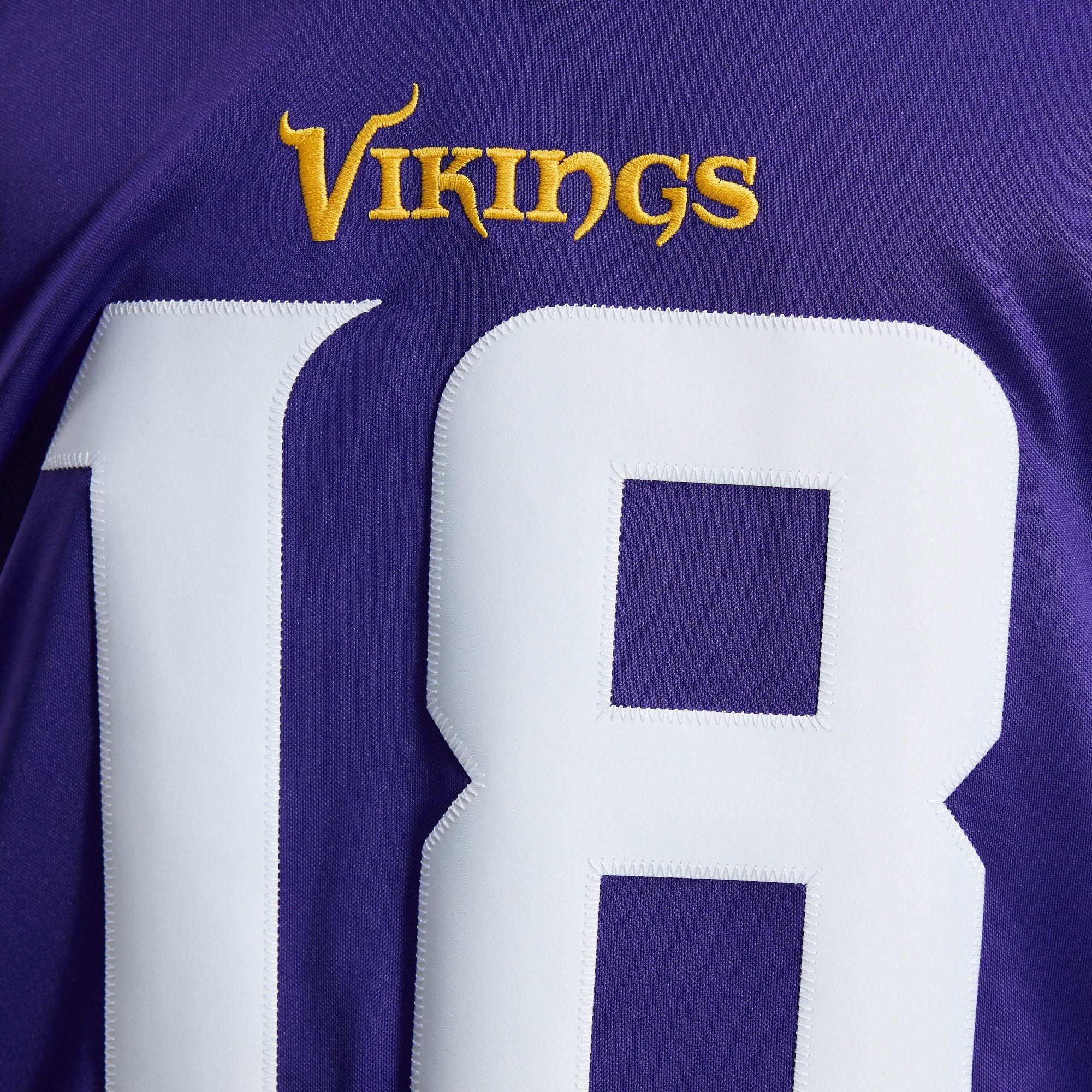 Men's Minnesota Vikings Justin Jefferson Nike Purple Team Vapor Fuse Stitched Limited Jersey