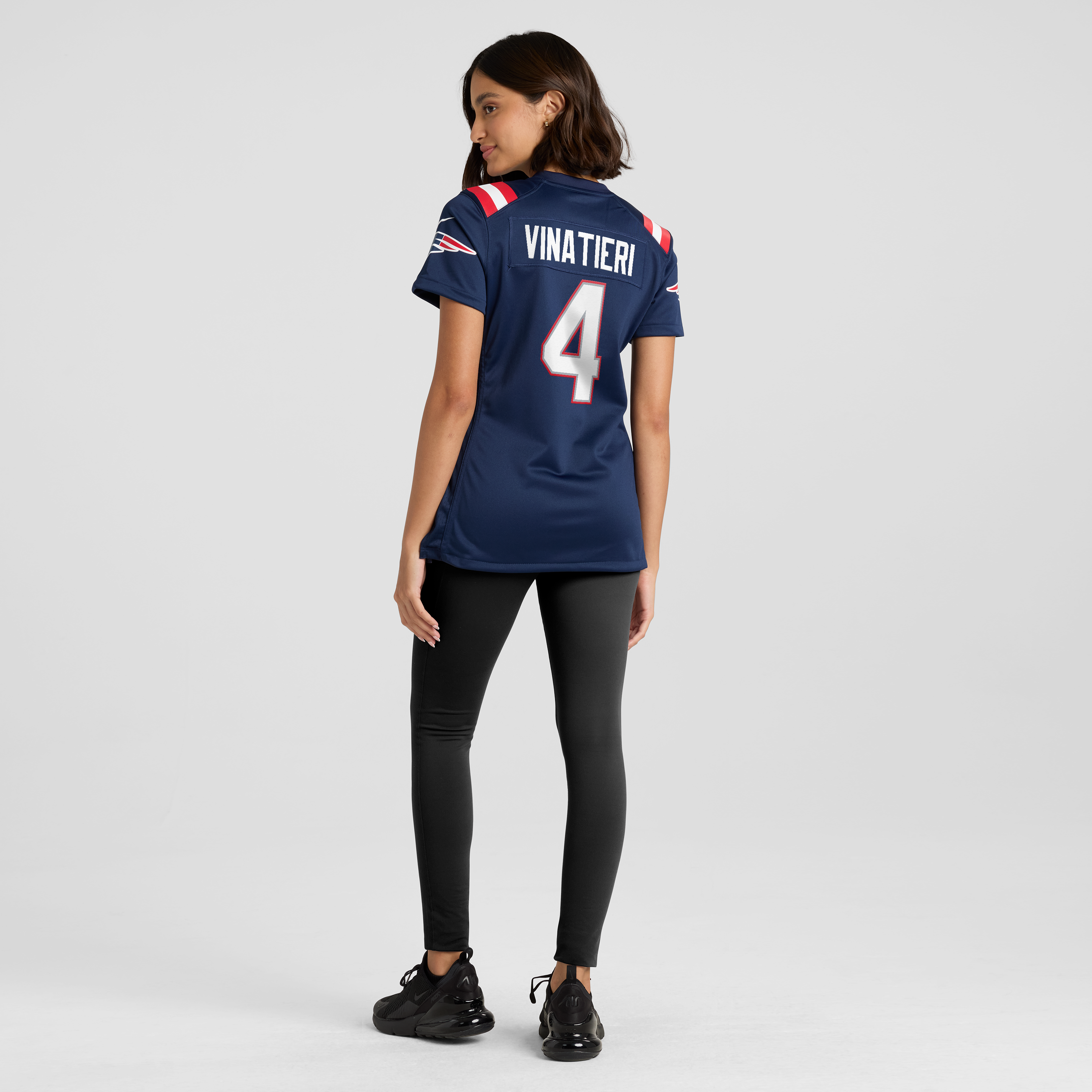 Women's New England Patriots Adam Vinatieri Nike Navy Team Retired Game Jersey