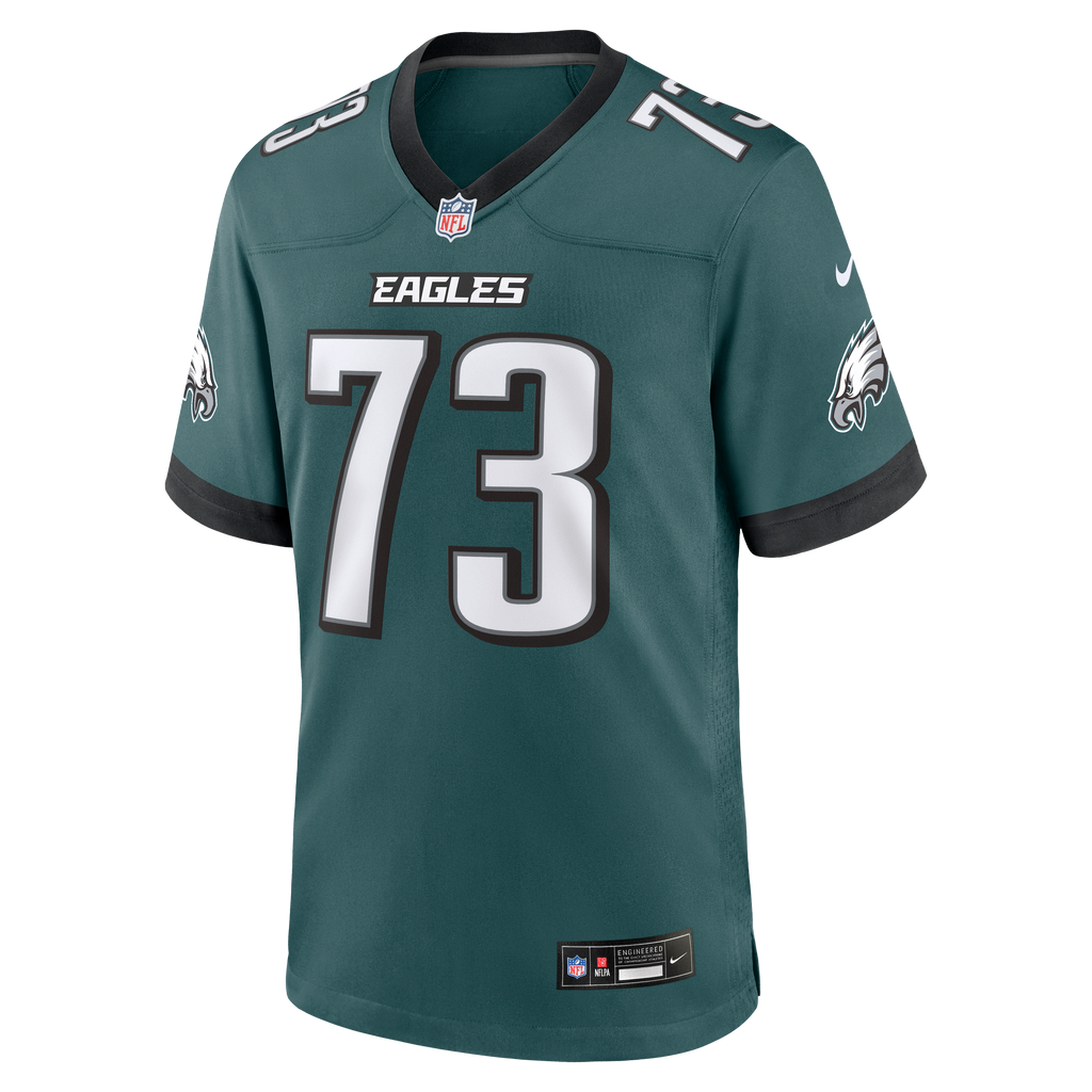 Men's Philadelphia Eagles Cameron Williams Nike Midnight Green Team Game Jersey