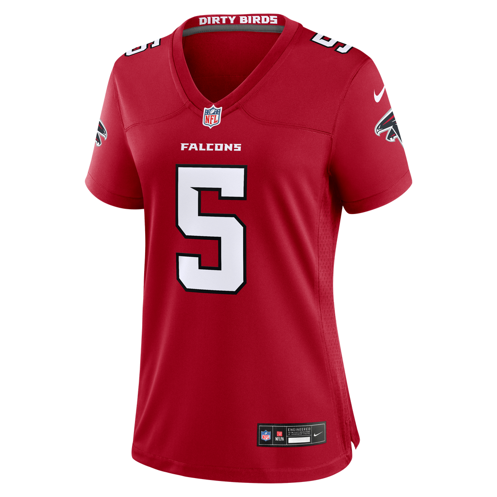 Women's Atlanta Falcons Drake London Nike Red Game Jersey