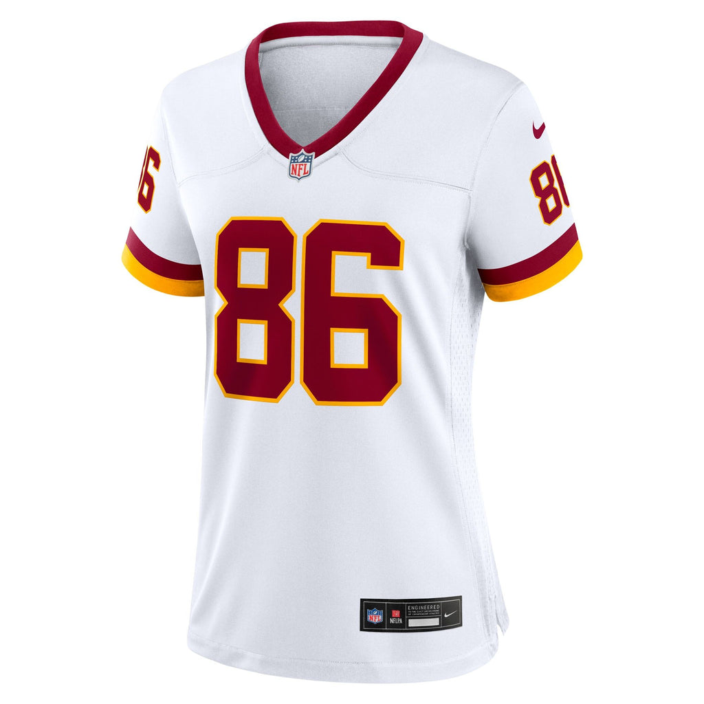 Women's Washington Commanders Zach Ertz Nike White Game Super Bowl Era Jersey
