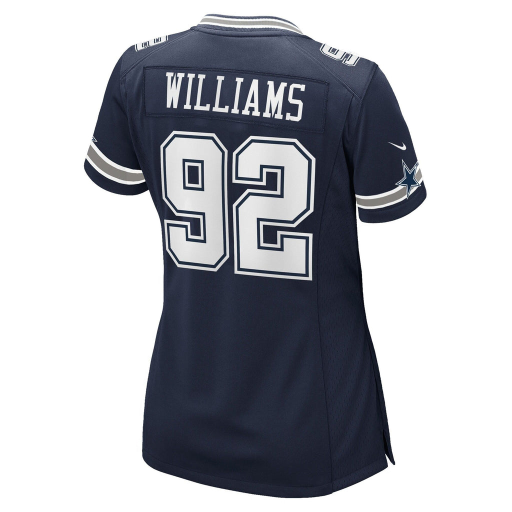 Women's Dallas Cowboys Quinnen Williams Nike Navy Team Game Jersey