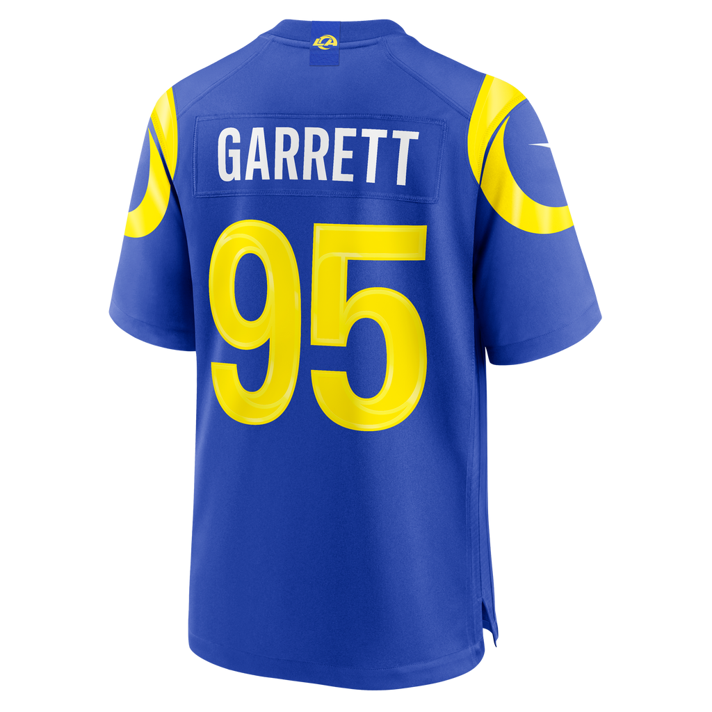 Men's Los Angeles Rams Myles Garrett Nike Royal Mens Nike Game Jersey