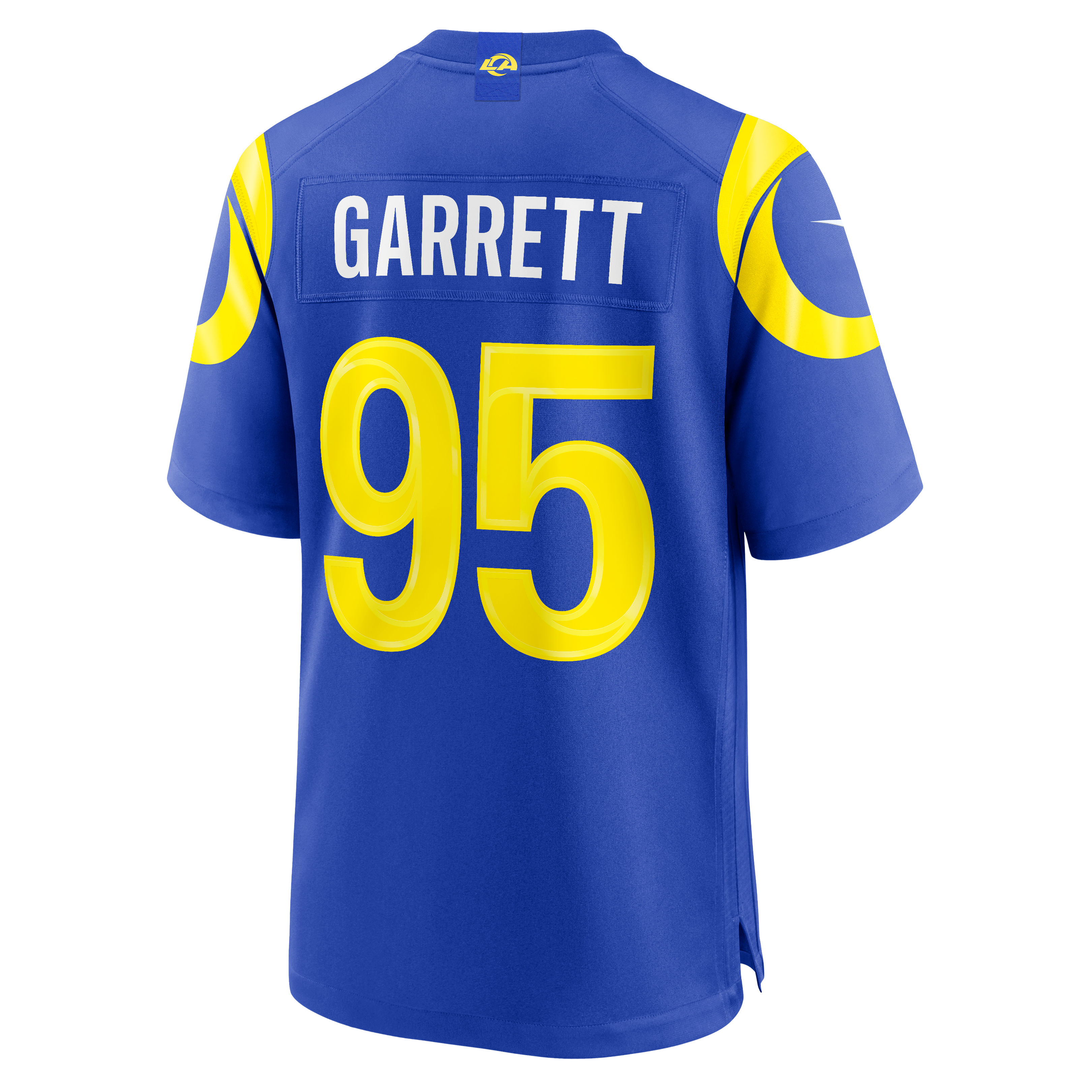 Men's Los Angeles Rams Myles Garrett Nike Royal Mens Nike Game Jersey