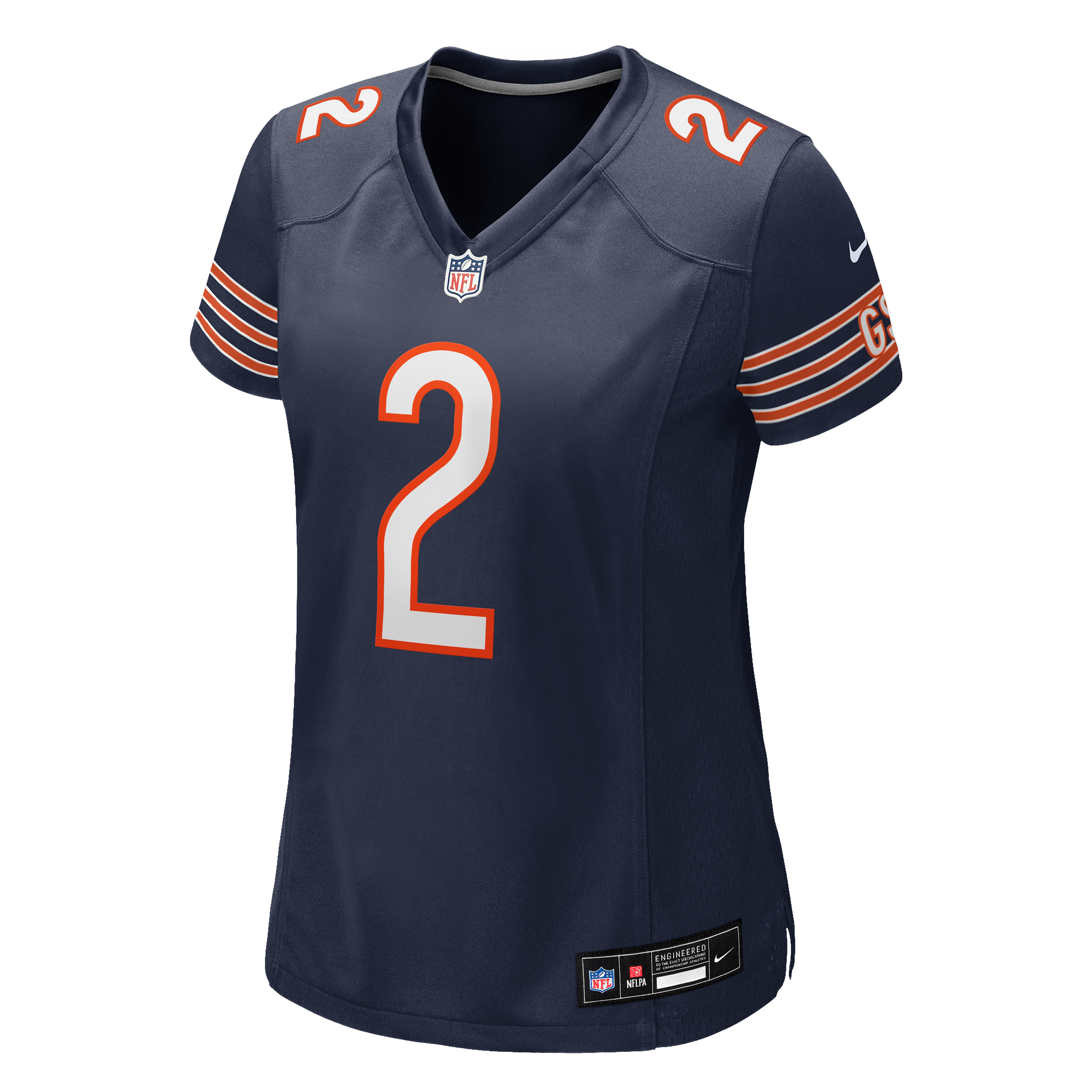 Women's Chicago Bears Coby Bryant Nike Navy Team Game Jersey