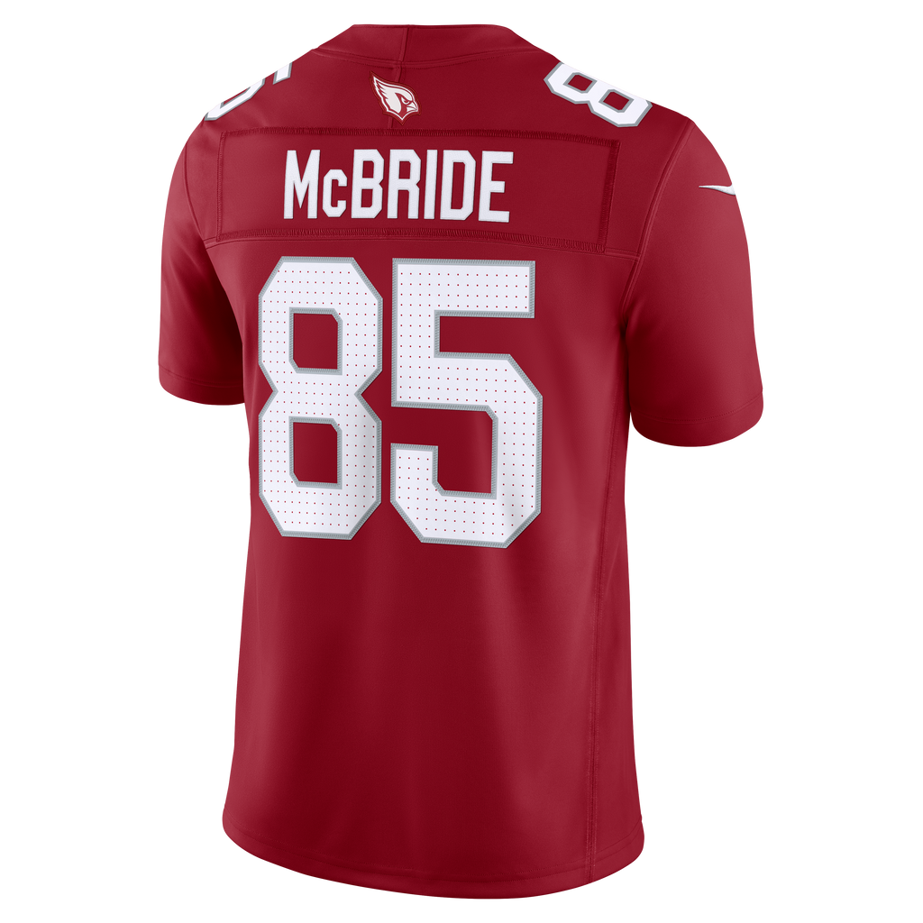 Men's Arizona Cardinals Trey Mcbride Nike Cardinal Team Vapor Fuse Stitched Limited Jersey